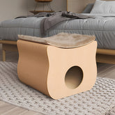 Kraft Paper 猫型ペットハウス
