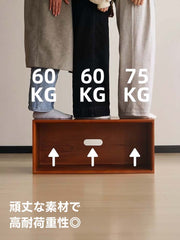 Woody Prime Vintage Box コンビネーションキャビネット【高級天然ツゲ材】