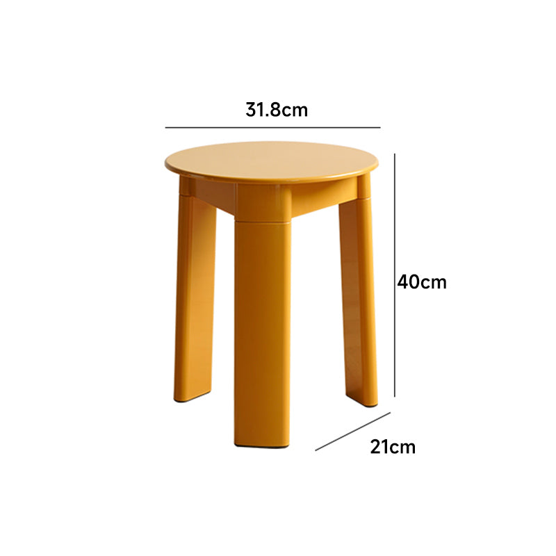 【OUTLET品】プラスチックラウンドスツール