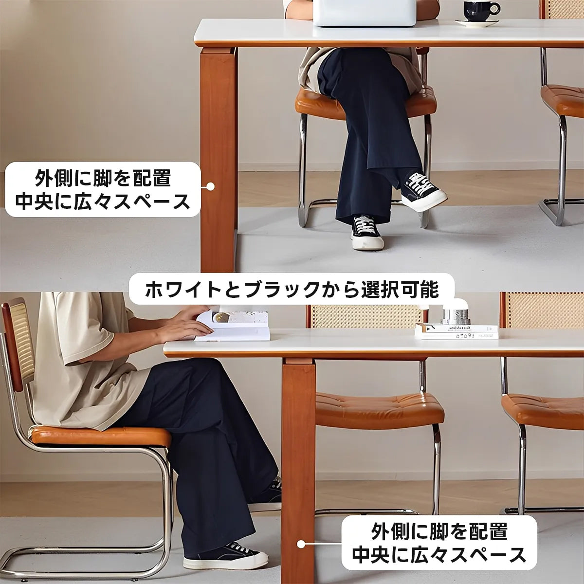 【OUTLET品】Woody Prime Vintage Box 木製脚セラミックダイニングテーブル【高級天然ツゲ材】