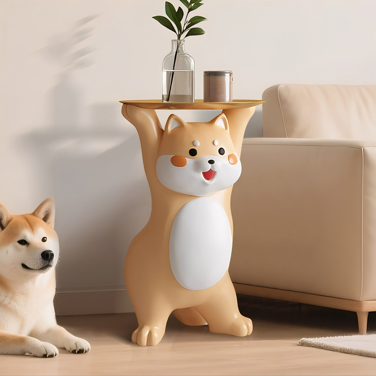 柴犬デザインマルチトレー