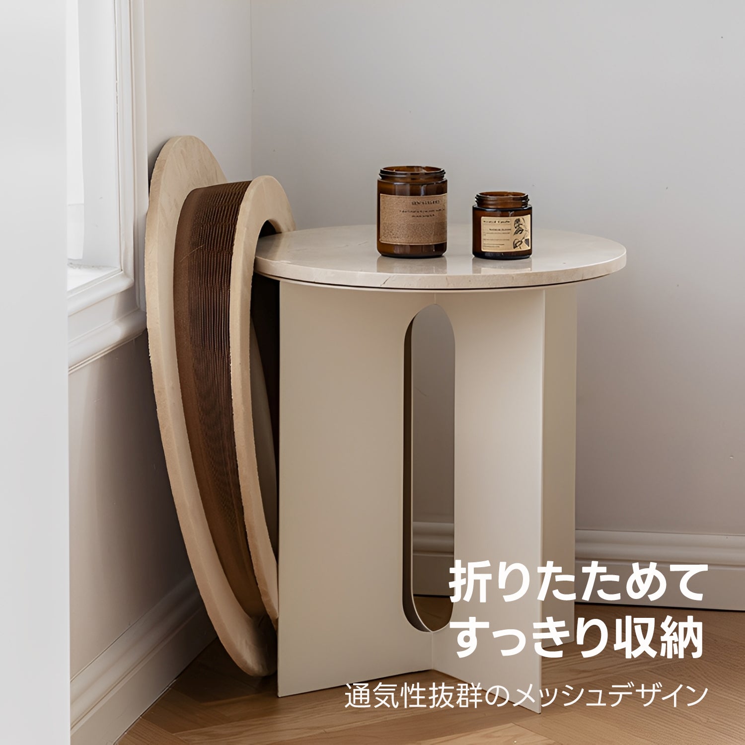 Kraft Paper UFOデザインペットハウス｜簡単組み立て通気性に優れたユニークデザイン