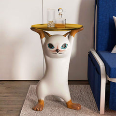 【OUTLET品】キャットデザインサイドテーブル