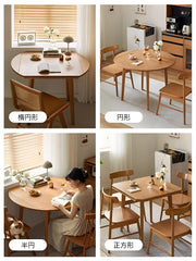 【OUTLET品】Woody Prime Cherry マルチフォームテーブル【高級天然チェリー材】