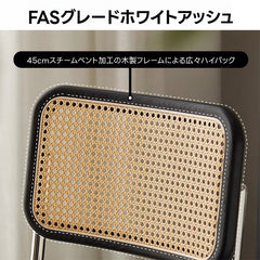 【OUTLET品】ラタン調モダンチェア