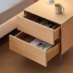【在庫処分セール】Woody Select木製コンパクトナイトテーブル