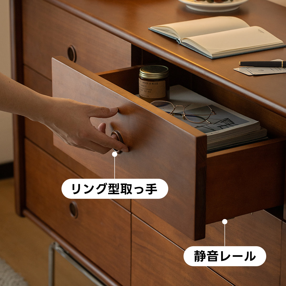 【在庫処分セール】Woody Prime Box クラシック収納キャビネット