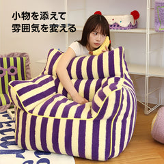 ストライプコンパクトソファ