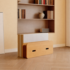 【売れ筋】Kraft Paper アコーディオン型クラフトベッド