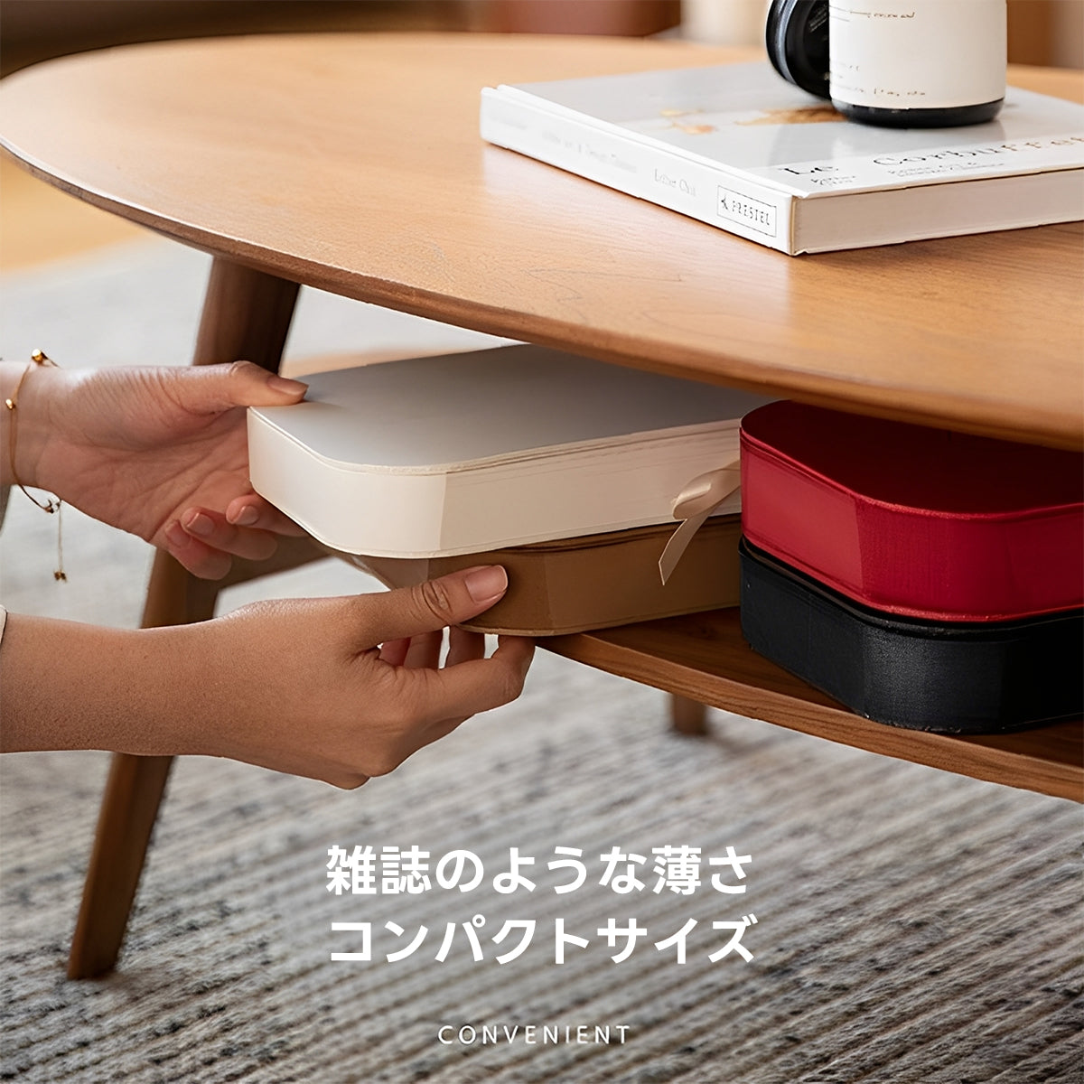 【売れ筋】Kraft Paper 折りたたみクラフト紙ラウンドスツール