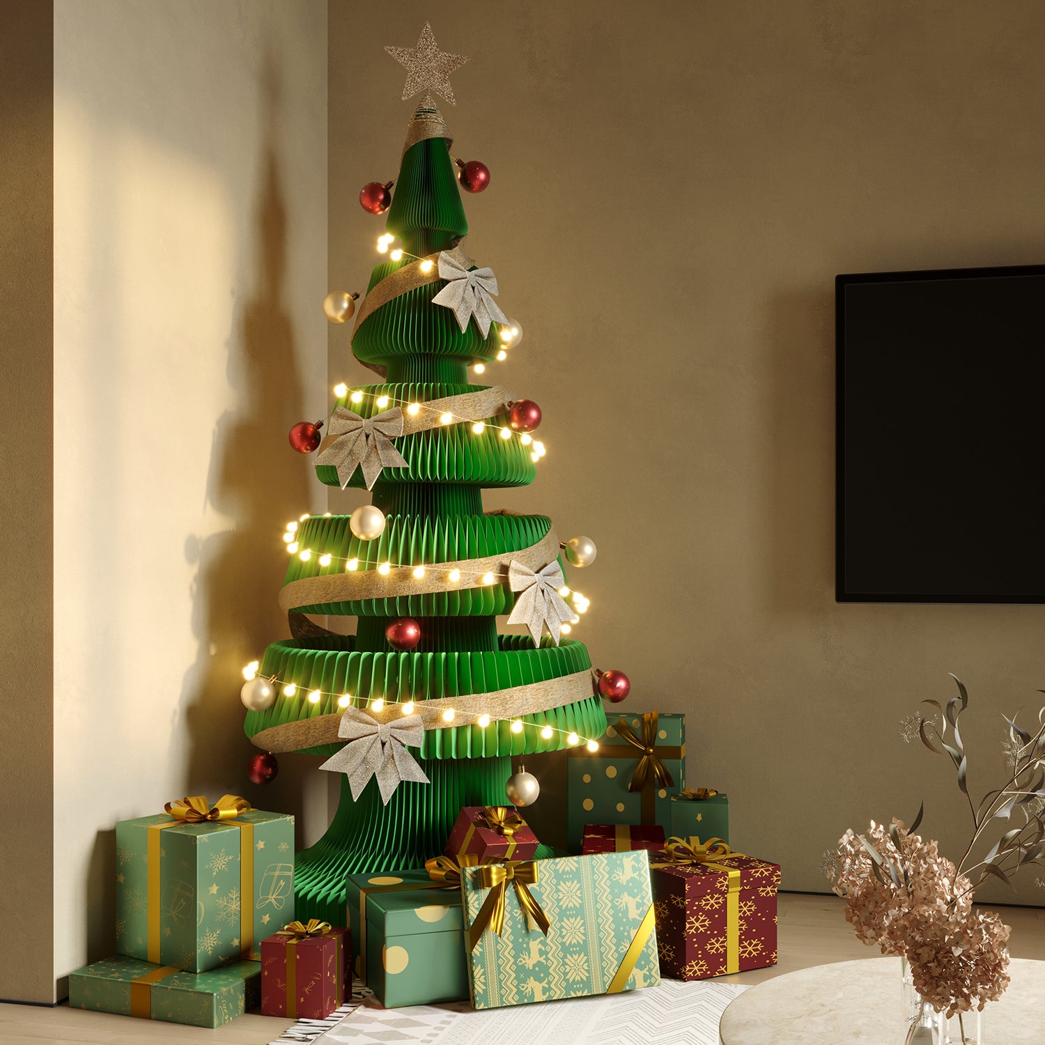 Kraft Paper クリスマスツリー