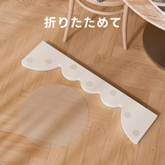 Kraft Paper モダンサイドテーブル｜広げてすぐ使えるアートデザインで空間のアクセントに