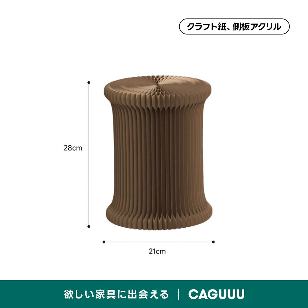 Kraft Paper バンブーサイドテーブル｜ディスプレイやテーブルなど多用途に重ねて使える竹デザイン
