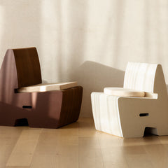 Kraft Paper 折りたたみソファベンチ｜折りたたみ収納・長さ調整可能