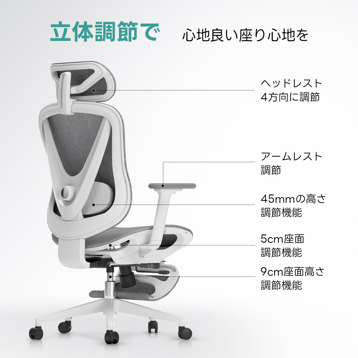 【OUTLET品】AXISU アクシスネオスマートオフィスチェア