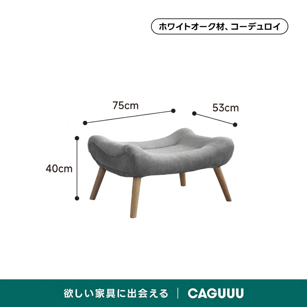 【売れ筋】Woody Prime Oak ハイバッククッションソファチェア【高級天然ホワイトオーク材】