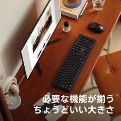 Woody Prime Vintage Box スリムレトロワークデスク【高級天然ツゲ材】
