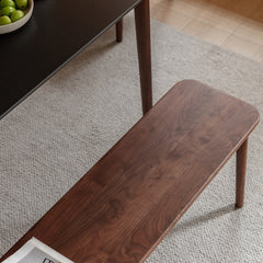 【在庫処分セール】Woody Prime Walnut ダイニングベンチ
