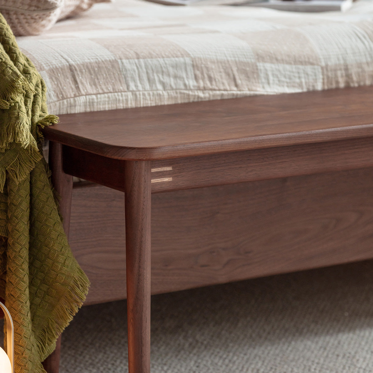 【在庫処分セール】Woody Prime Walnut ダイニングベンチ