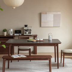 【在庫処分セール】Woody Prime Walnut ダイニングベンチ